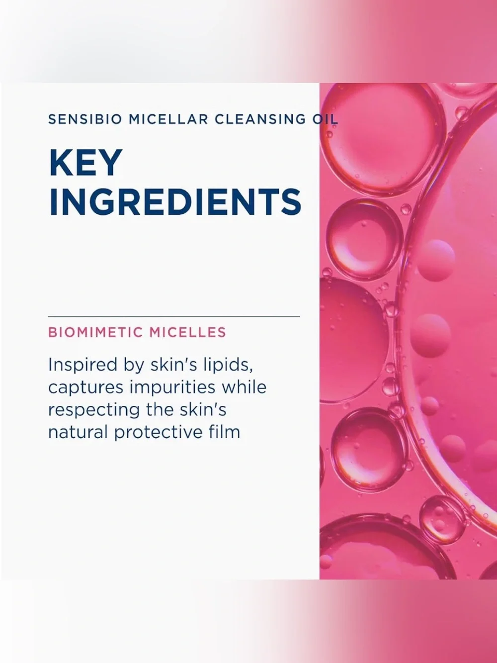 Bioderma Sensibio Micellar Cleansing Oil 5 oz Gentle Face Cleanser